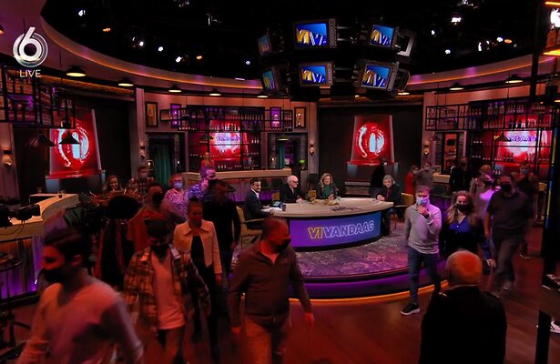 VI Vandaag stuurt publiek naar huis tijdens uitzending